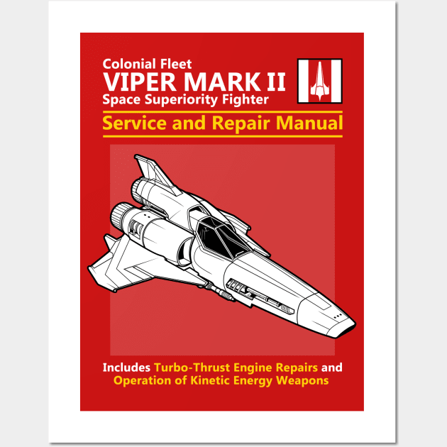 Viper Mark II Service and Repair Manual Wall Art by adho1982